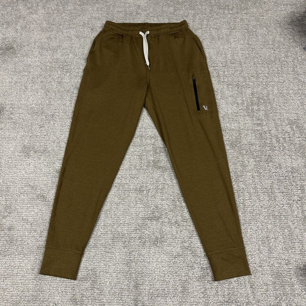 Vuori Olive Green Jogger Sweatpants